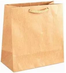 Torebka papierowa eko średnia 16 x 8 x 26 cm