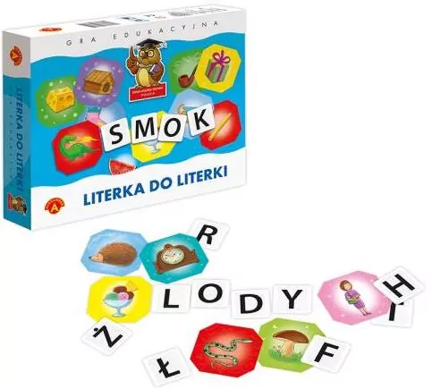 Literka do literki. Gra edukacyjna - tantis.pl