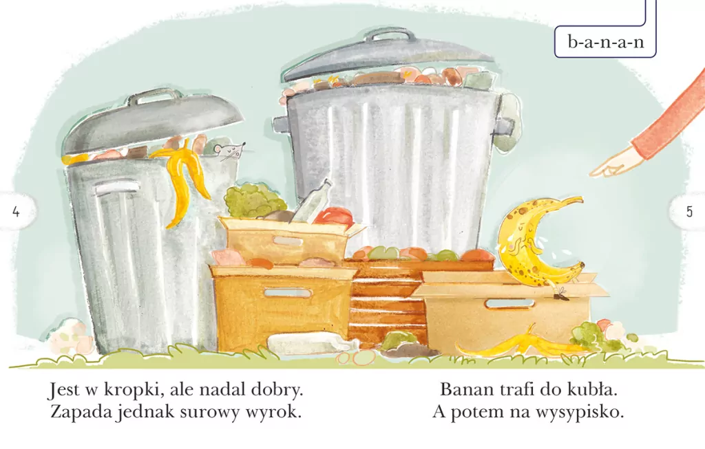 Samotny banan. Czytam sobie Eko. Poziom 1 - tantis.pl