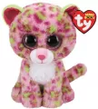Beanie Boos Lainey. Różowy Leopard, 15cm - tantis.pl
