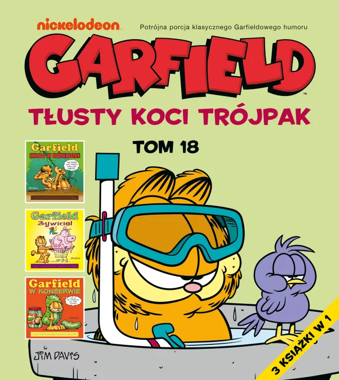 Garfield. Tłusty koci trójpak T.18 - tantis.pl