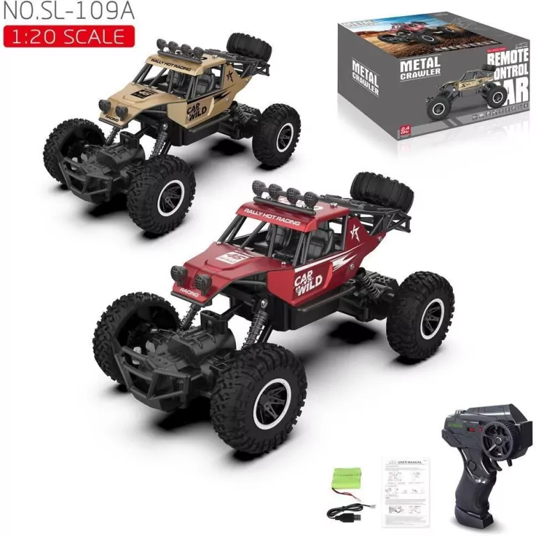 Pojazd R/C Metalowy + ładowarka - tantis.pl