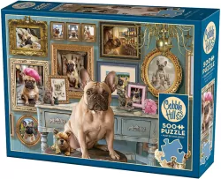 Puzzle 500 Buldog francuski 113529