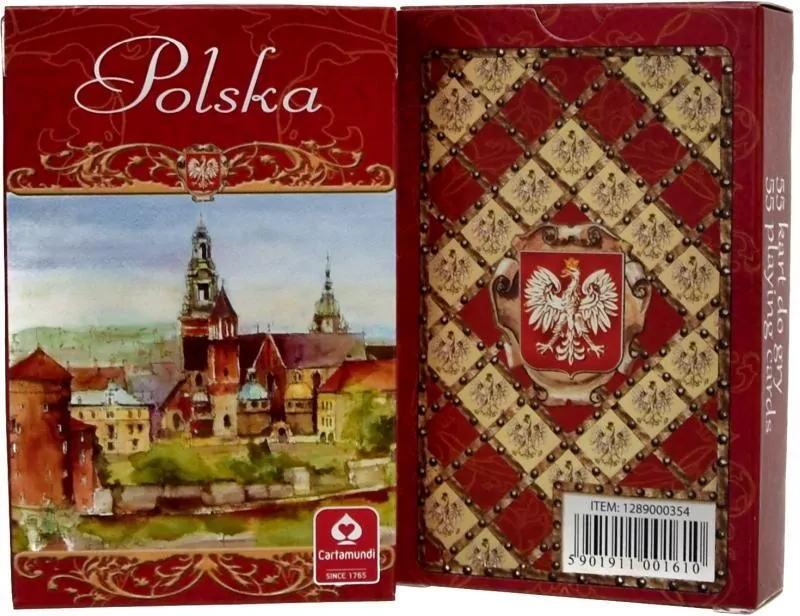 Polska Akwarele. Talia 55 kart - tantis.pl