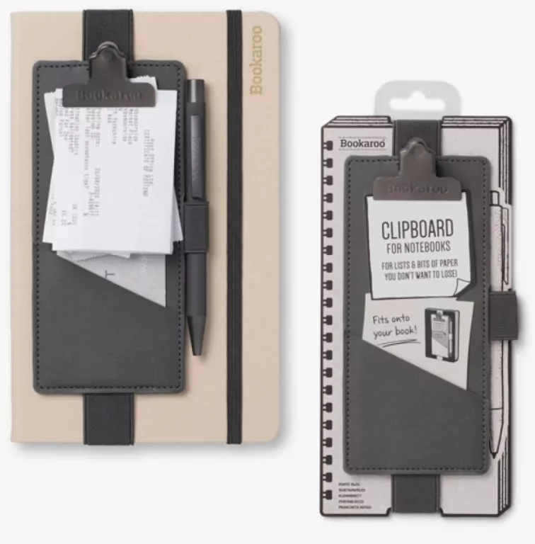 Bookaroo Clipboard for Notebooks - szara - tantis.pl