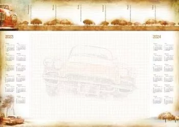 Planer 2023 A2. Auto - tantis.pl