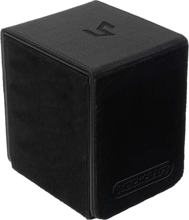 Ultra Pro: Patchcraft - Alcove Flip Deck Box - Black - tantis.pl