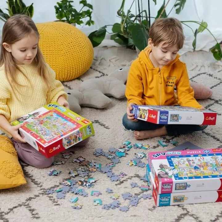 Puzzle 100 Obserwacyjne - Spy Guy Muzeum TREFL - tantis.pl