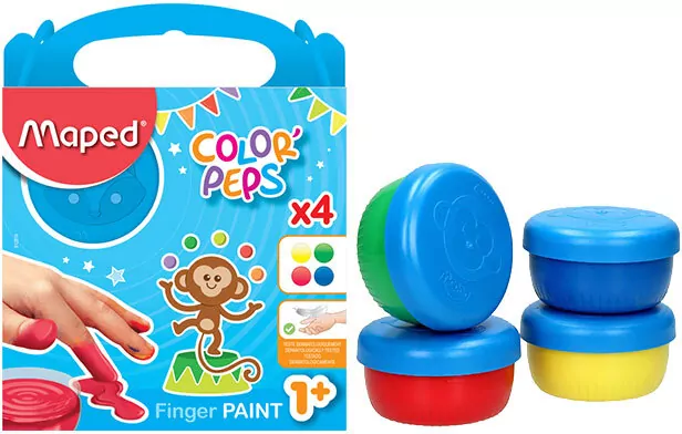 Farby do malowania palcami. - tantis.pl