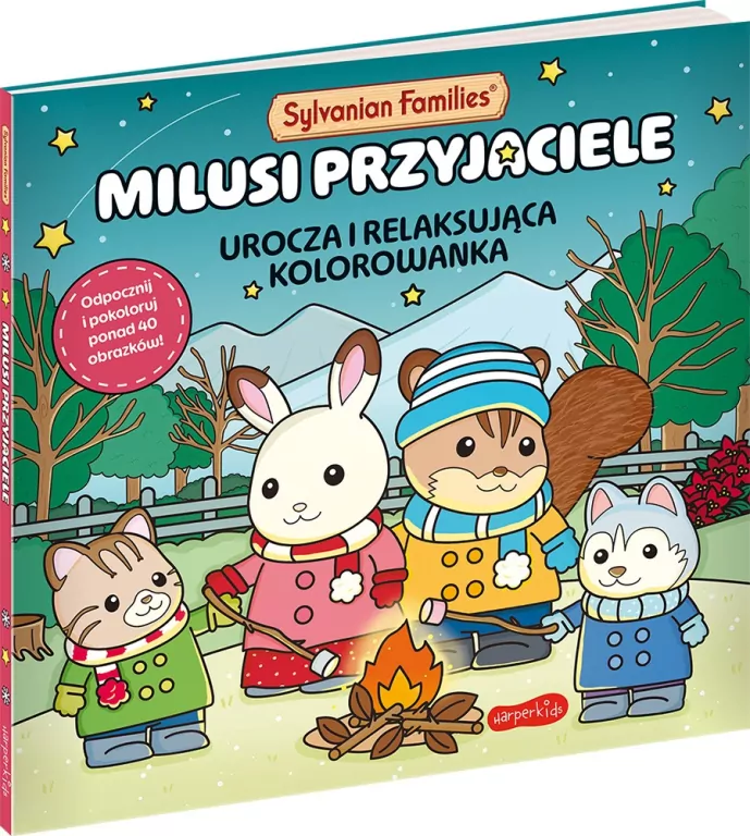 Sylvanian Families. Milusi przyjaciele kolorowanka - tantis.pl
