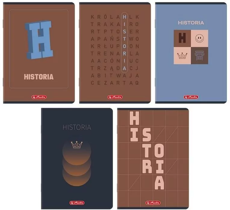 Zeszyt A5/60K kratka Historia (10szt) HERLITZ - tantis.pl