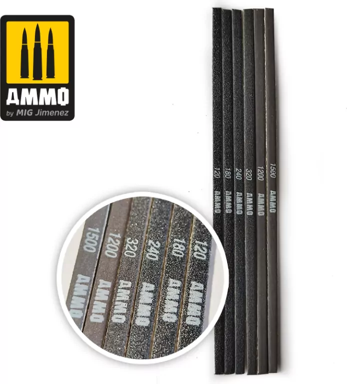 Ammo: Contour Sanding Sticks (6) - tantis.pl