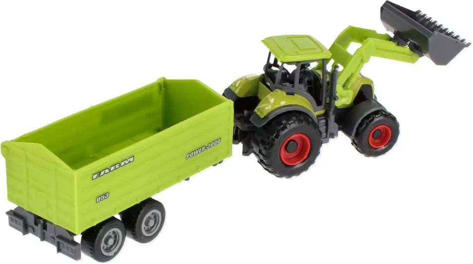 Traktor metalowy Moje Ranczo 17cm - tantis.pl