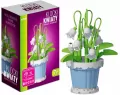Klocki kwiaty - konwalie w doniczce 91el - tantis.pl