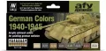 Vallejo: 71.206 - AFV - German Colors 1940-1945 (8x17 ml) - tantis.pl