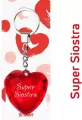 Brelok serce Super Siostra - tantis.pl