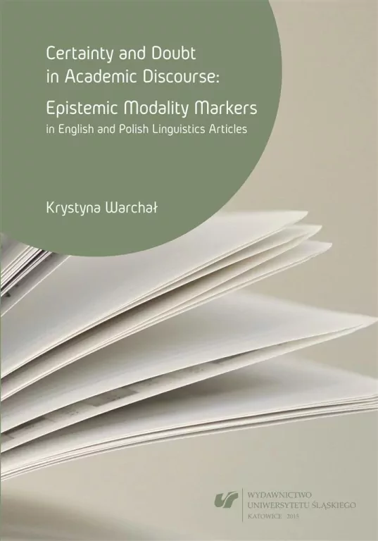 Certainty and doubt in academic discourse - tantis.pl