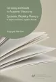 Certainty and doubt in academic discourse - tantis.pl