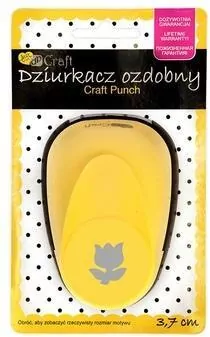 Dziurkacz ozdobny 3,7cm tulipan - tantis.pl