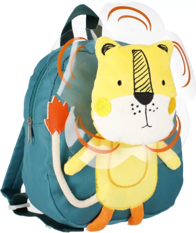 Plecak 3D pluszowy Tiger - tantis.pl