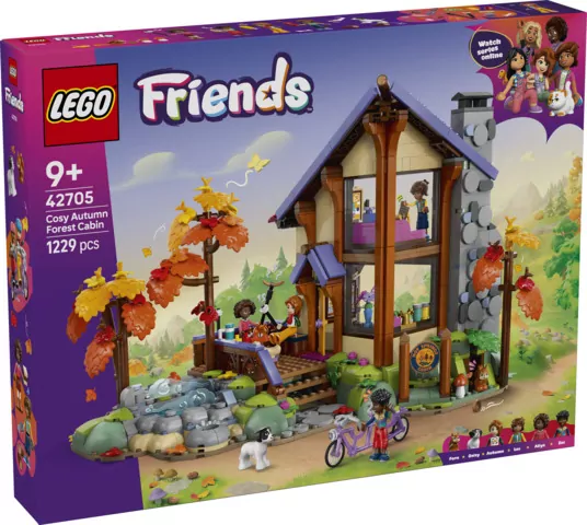 LEGO® Jesienna leśna chatka 42705 - tantis.pl