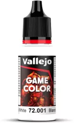 Vallejo: 72.001 - Game Color - Dead White (18 ml)