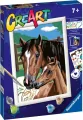 CreArt dla dzieci. Malowanie po numerach . Koń i kotki - tantis.pl