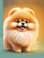 Notatnik 128x165/64K linia pies chow-chow FRESH - tantis.pl