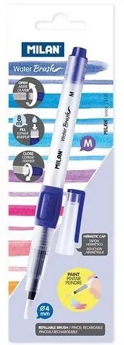 Pędzel wodny na blistrze MILAN - tantis.pl