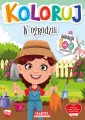 W ogrodzie. Koloruj - tantis.pl
