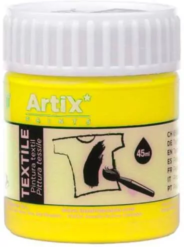Farba do tkanin 45ml fluor żółta - tantis.pl