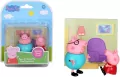 *****PEPPA 2 figurki Peppa + tata Peppy D4090 /8 - tantis.pl