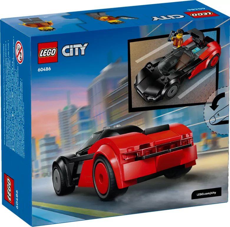 LEGO® City. Supersamochód elektryczny 60486 - tantis.pl