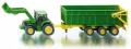 Traktor John Deere z przyczepą. Siku Farmer. S1843 - tantis.pl