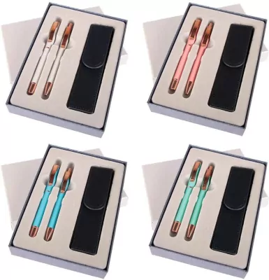 Pióro + długopis w etui. Master. Mix