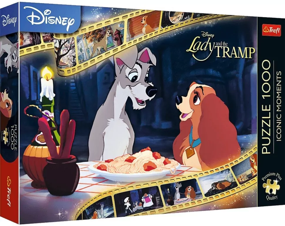 Puzzle 1000. Zakochany Kundel - tantis.pl