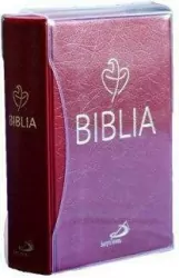 Biblia Tabor - bordowa PCV