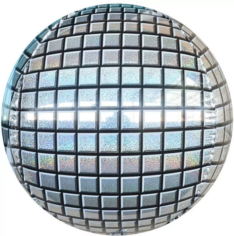 Balon foliowy B&C Kula disco AA 40cm - tantis.pl