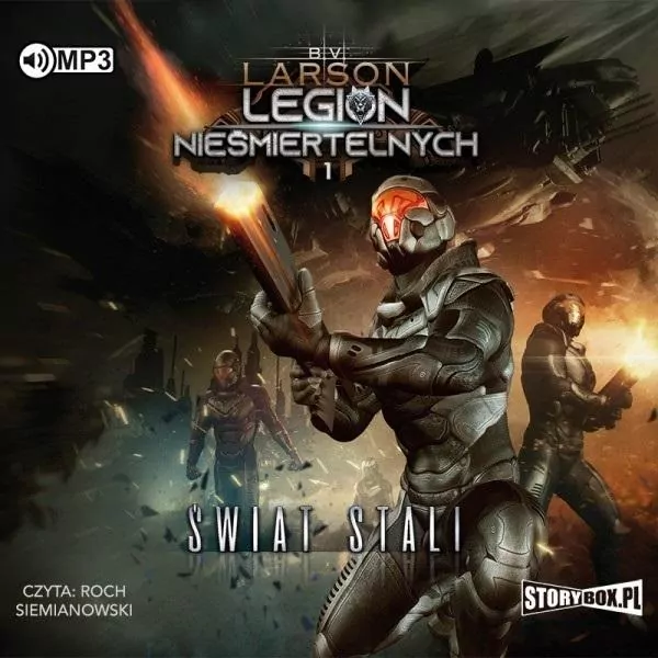 Świat stali. Legion nieśmiertelnych. Tom 1 CD MP3. Audiobook - tantis.pl