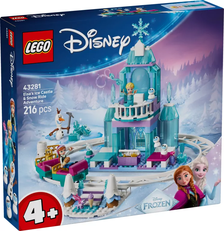 LEGO® Disney Princess. Lodowy zamek Elzy 43281 - tantis.pl