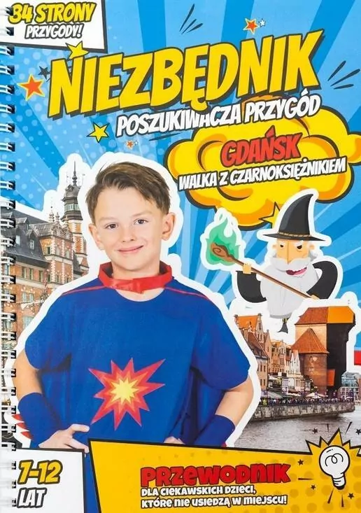 Gdańsk. Walka z Czarnoksiężnikiem. Niezbędnik poszukiwacza przygód - tantis.pl