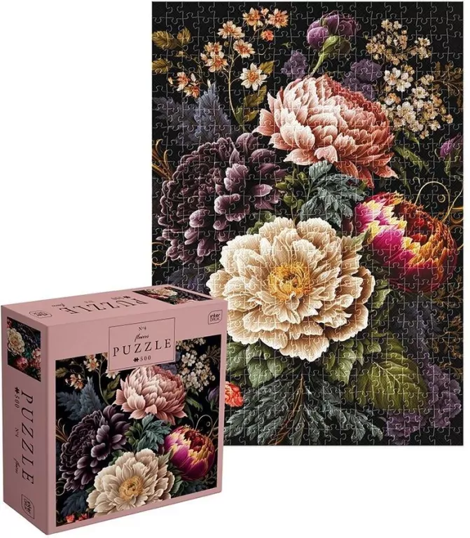 Puzzle 500. Flowers 4 - tantis.pl