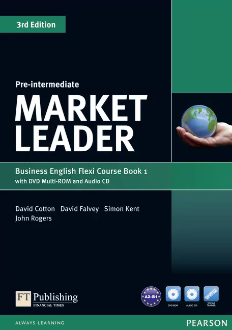 Market Leader Pre-Intermediate Flexi Course Book 1 +CD +DVD - tantis.pl