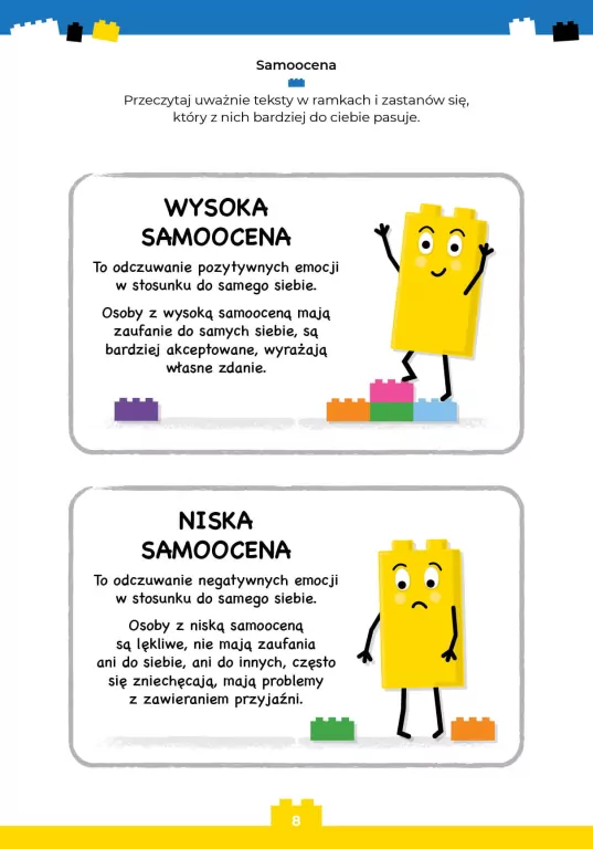 Buduję poczucie własnej wartości. Karty pracy - tantis.pl