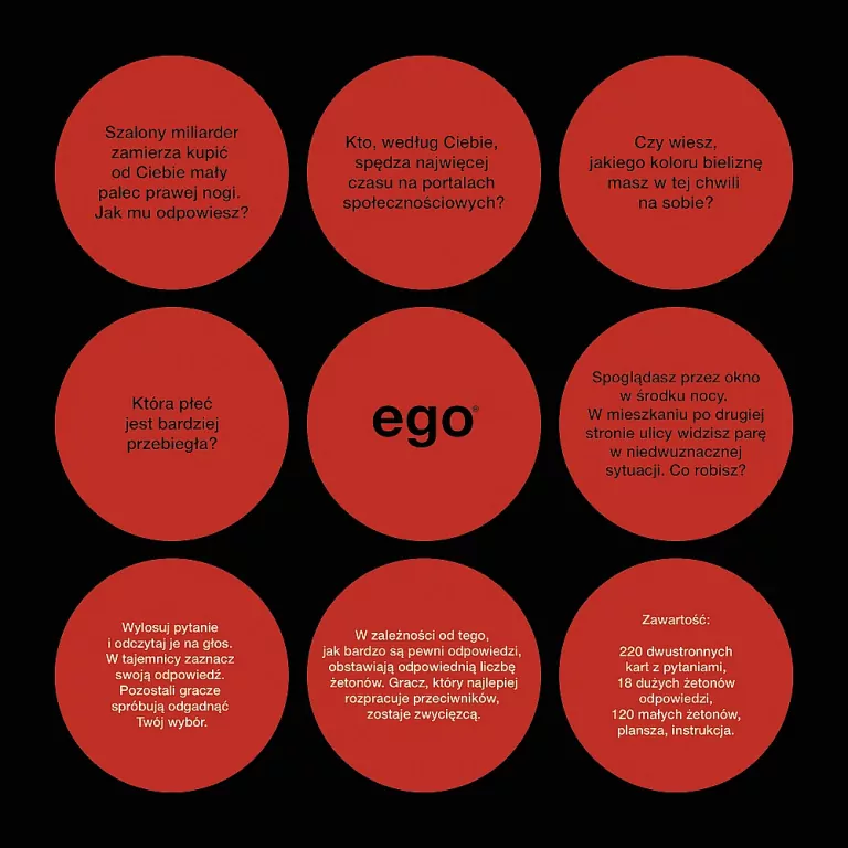 Ego. Gra towarzyska - tantis.pl