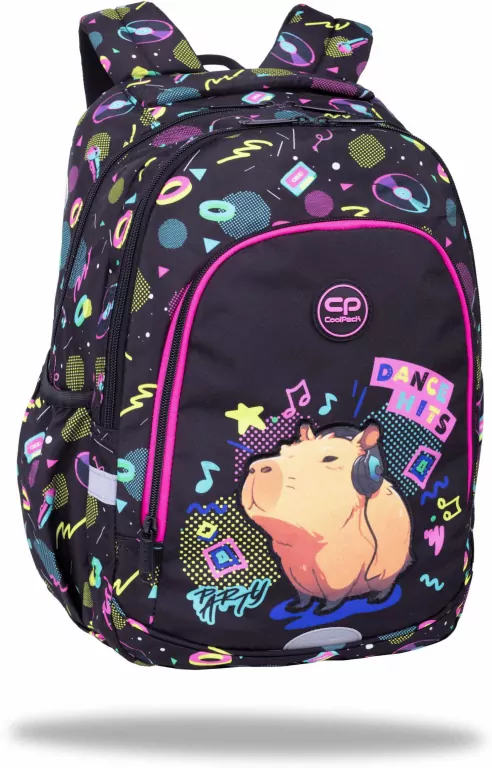 Plecak szkolny Coolpack Prime Pro Capybara Music - tantis.pl