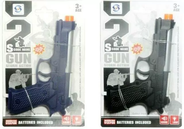 Pistolet policyjny z polskim modułem dźwiękowym - tantis.pl