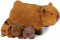 Kapibara mama z 3 młodymi - tantis.pl