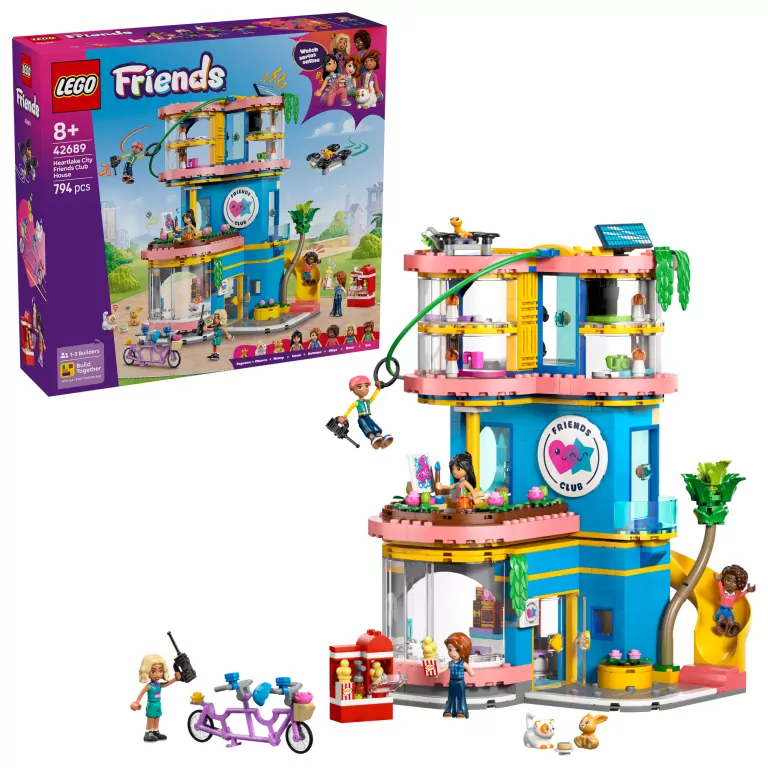LEGO® Freinds.  Domek klubu przyjaciół 42689 - tantis.pl