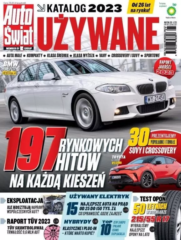 Używane. Katalog 2023. Auto Świat - tantis.pl